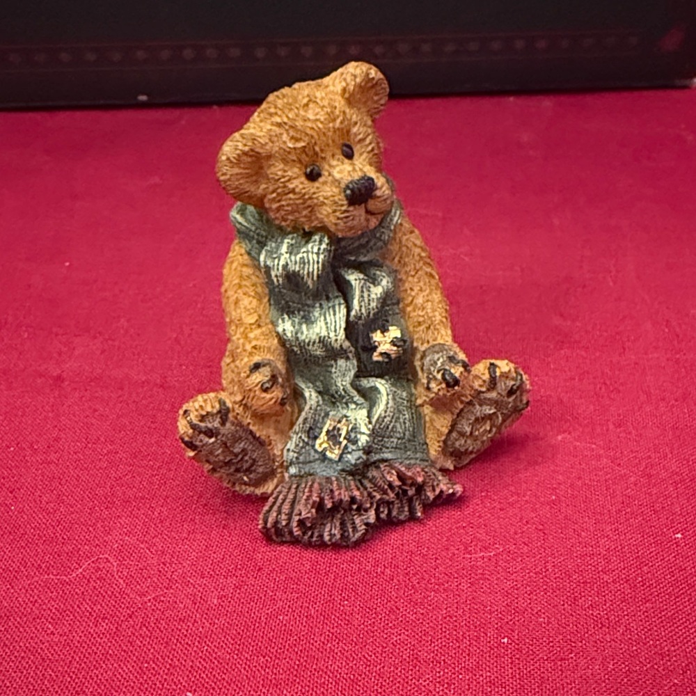 Boyds Bears 6 Piece Figurine Set 10th Anniversary - Friends are Treasures - Picture 12 of 16